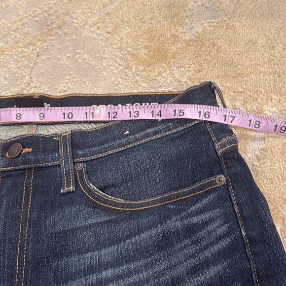 Madewell dark wash straight jeans size 33 by 32 in GUC - Picture 4 of 8